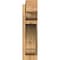 Ekena Millwork Olympic Block Rough Sawn Outlooker, Western Red Cedar, 6"W x 22"D x 22"H OUT06X22X22OLY05RWR - alternate 2